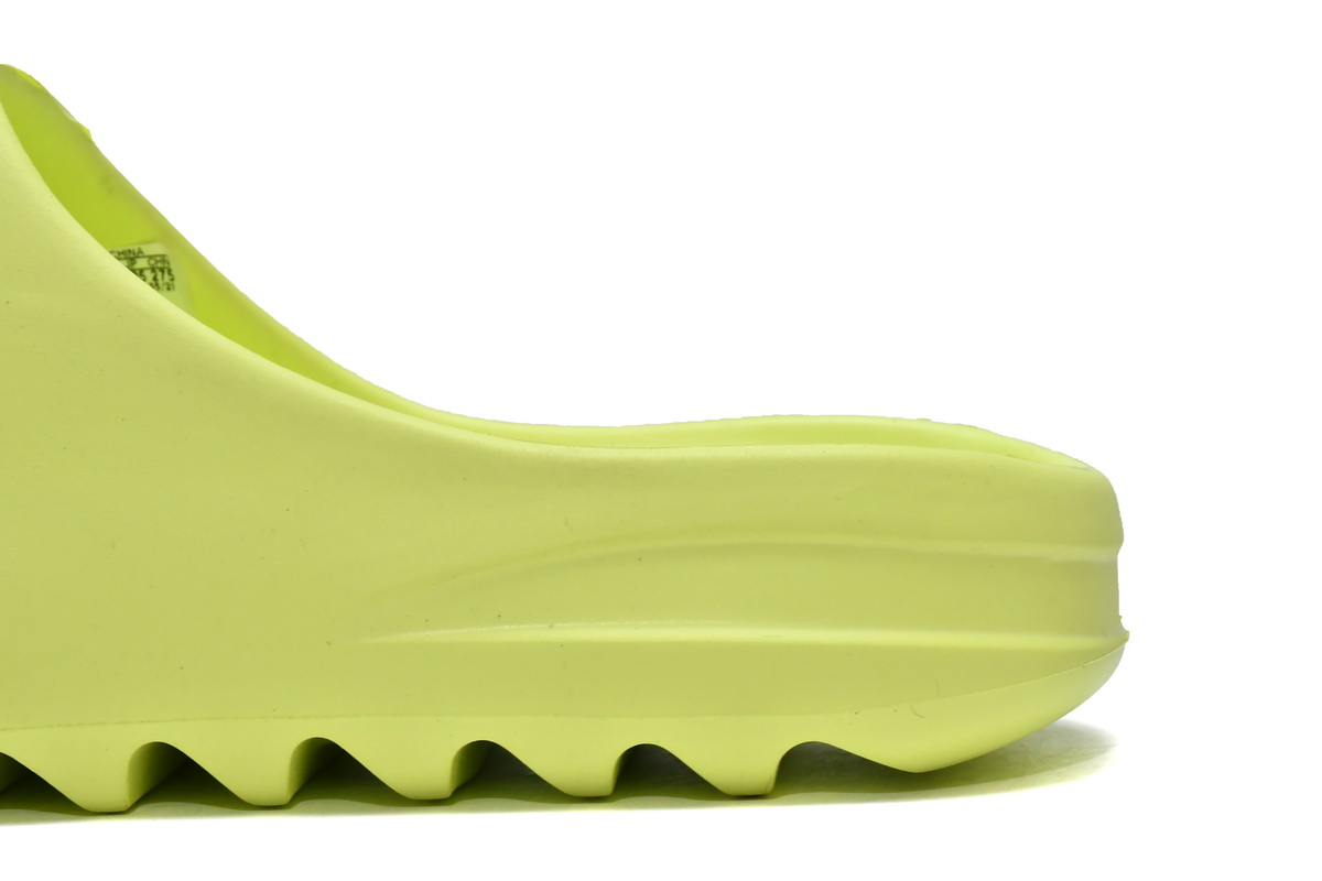 Ad*s yeezy slide fluorescent green gx6138