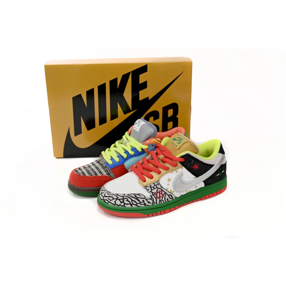 Nike Dunk Low "What the Dunk" Colorful Pigeon 318403-141