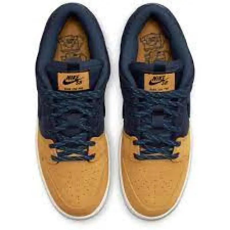 Nike SB Dunk Low Desert Ochre and Midnight Navy DX6775-400
