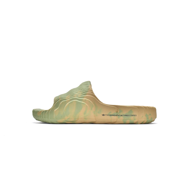 adidas originals Adilette 22 Slides Magic Lime Desert Sand GY1597