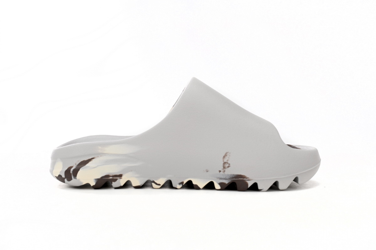 adidas Yeezy Slide Enflame Oil Painting White Grey GZ5553