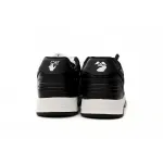 OFF-WHITE Out Of Office OOO Low Tops White Black White OMIA189 C99LEA00 11004