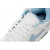 OFF-WHITE Out Of Office OOO 30 MM Low Tops White Light Blue OMIA189 C99LEA00 10145