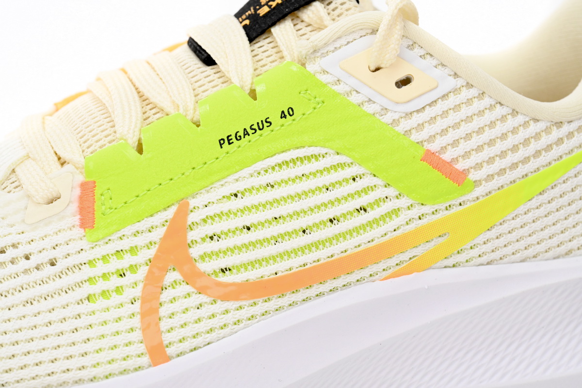 Nike Air Zoom Pegasus 40 White Yellow DV3583-101
