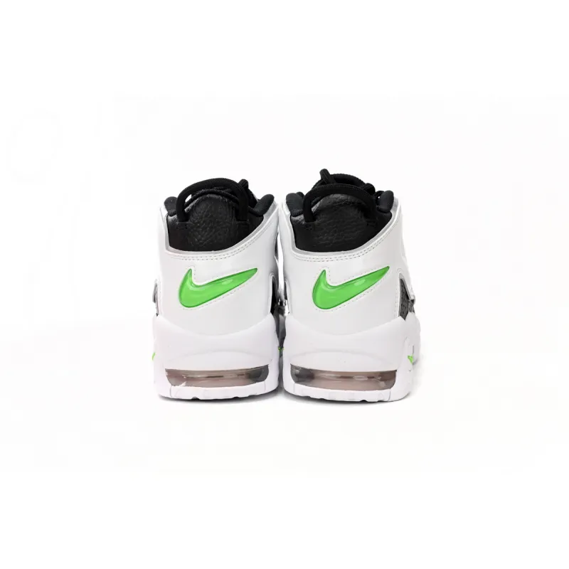 Nike Air More Uptempo Black And White Green Tick DN8008-001