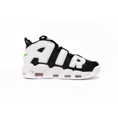 Nike Air More Uptempo Black And White Green Tick DN8008-001 02