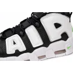 Nike Air More Uptempo Black And White Green Tick DN8008-001