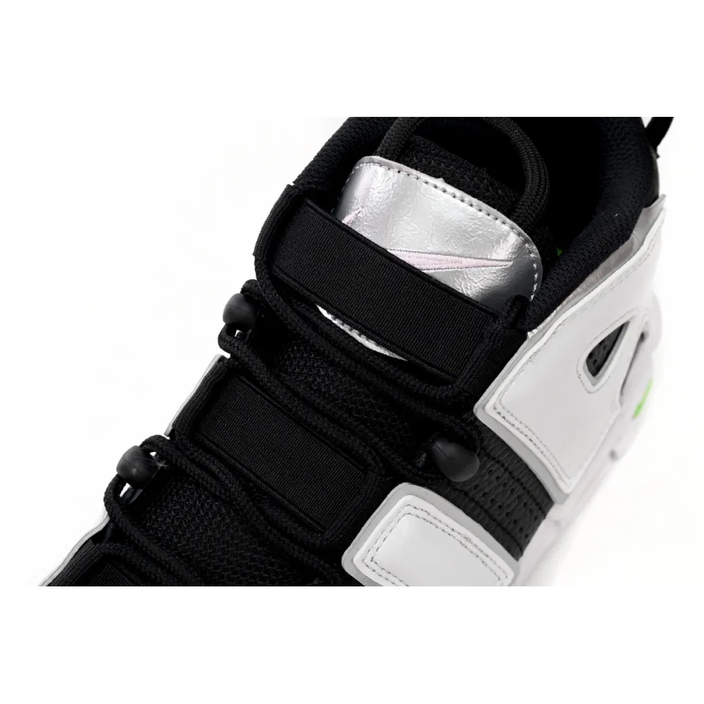 Nike Air More Uptempo Black And White Green Tick DN8008-001