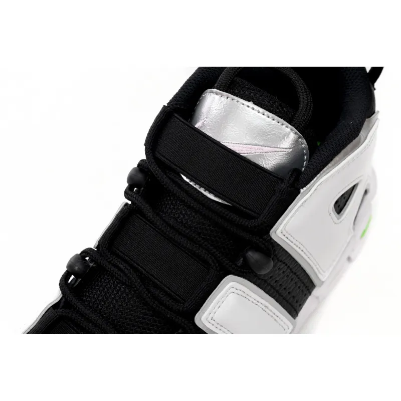Nike Air More Uptempo Black And White Green Tick DN8008-001