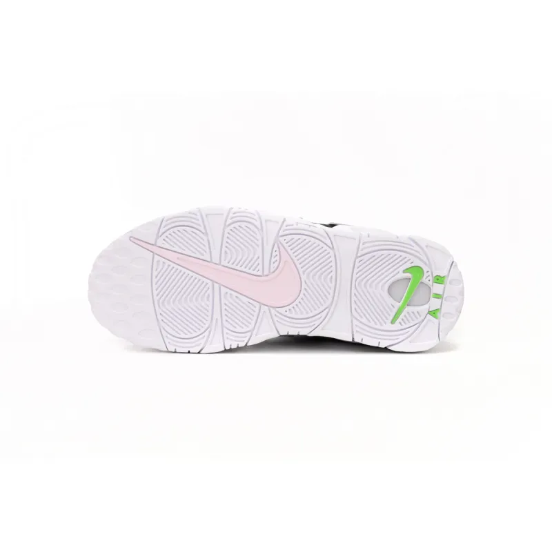 Nike Air More Uptempo Black And White Green Tick DN8008-001