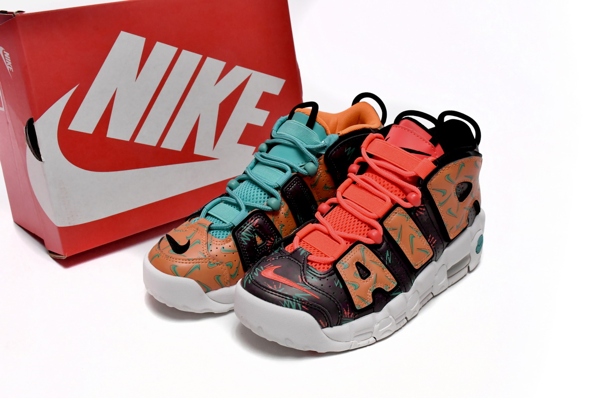 Nike Air More Uptempo Brown Orange AT3408-800