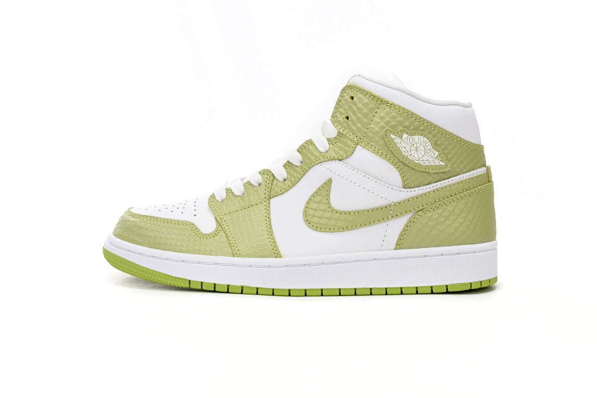 Jordan 1 Mid Green Python DV2959-113