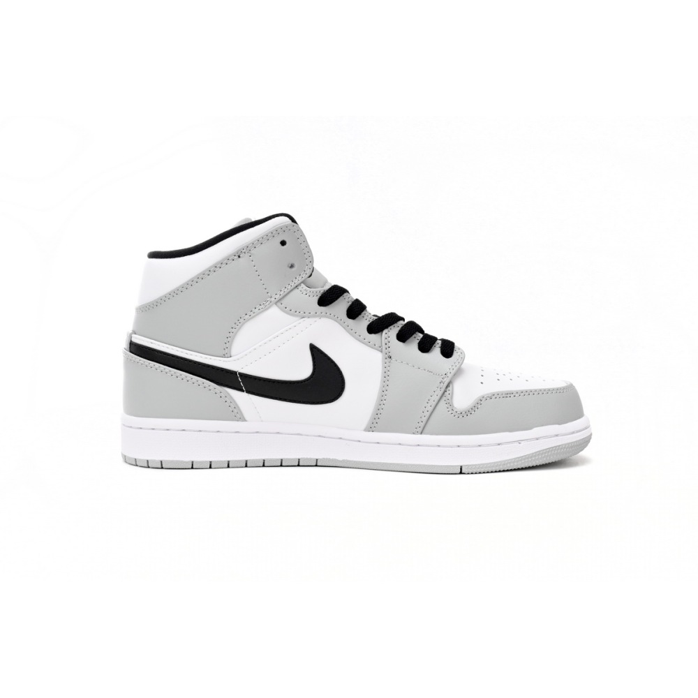 Jordan 1 Mid Light Smoke Grey 554724-092