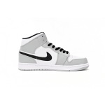 Jordan 1 Mid Light Smoke Grey 554724-092