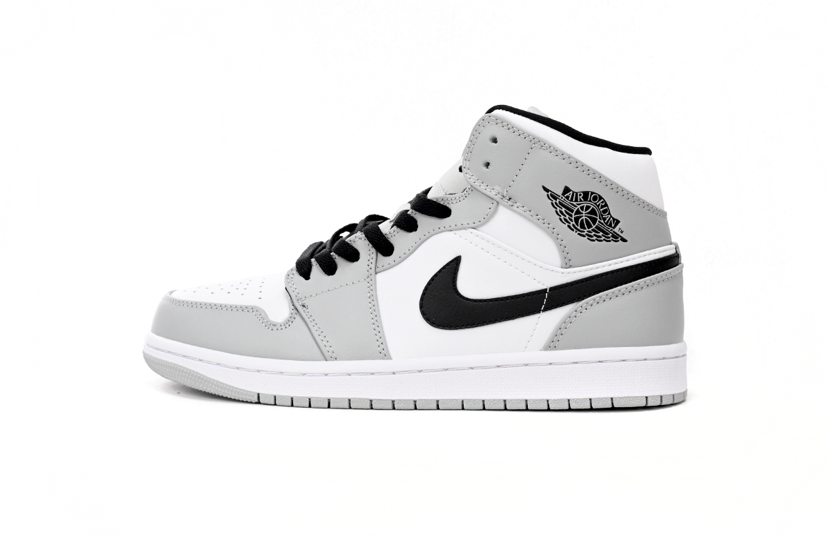 Jordan 1 Mid Light Smoke Grey 554724-092