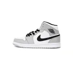 Jordan 1 Mid Light Smoke Grey 554724-092