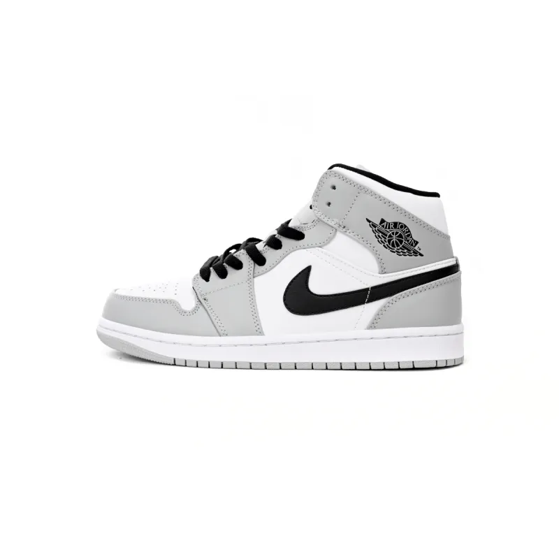 Jordan 1 Mid Light Smoke Grey 554724-092