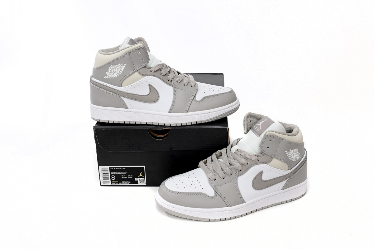 Jordan 1 Mid Linen 554724-082