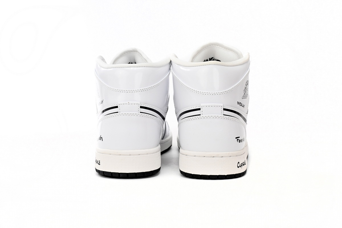 Jordan 1 Mid Schematic (GS) DQ1864-100