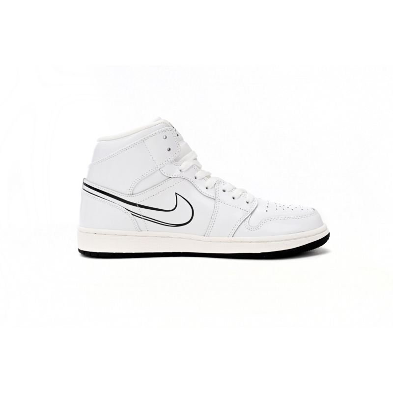 Jordan 1 Mid Schematic (GS) DQ1864-100