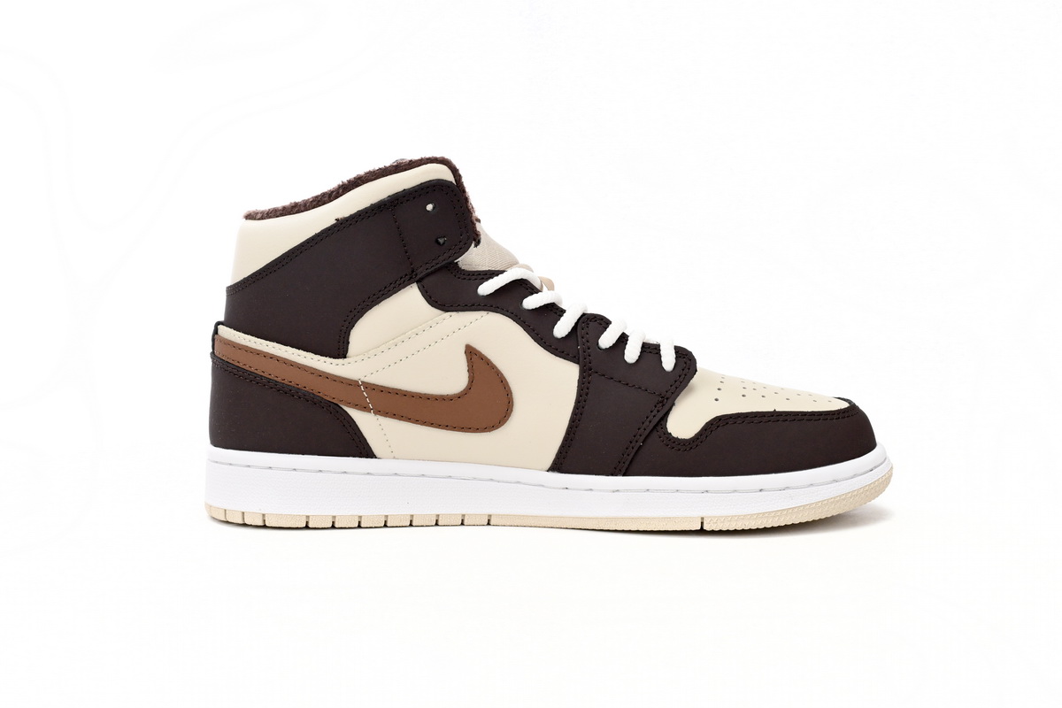 Jordan 1 Mid SE Brown Basalt Oatmeal DO6699-200