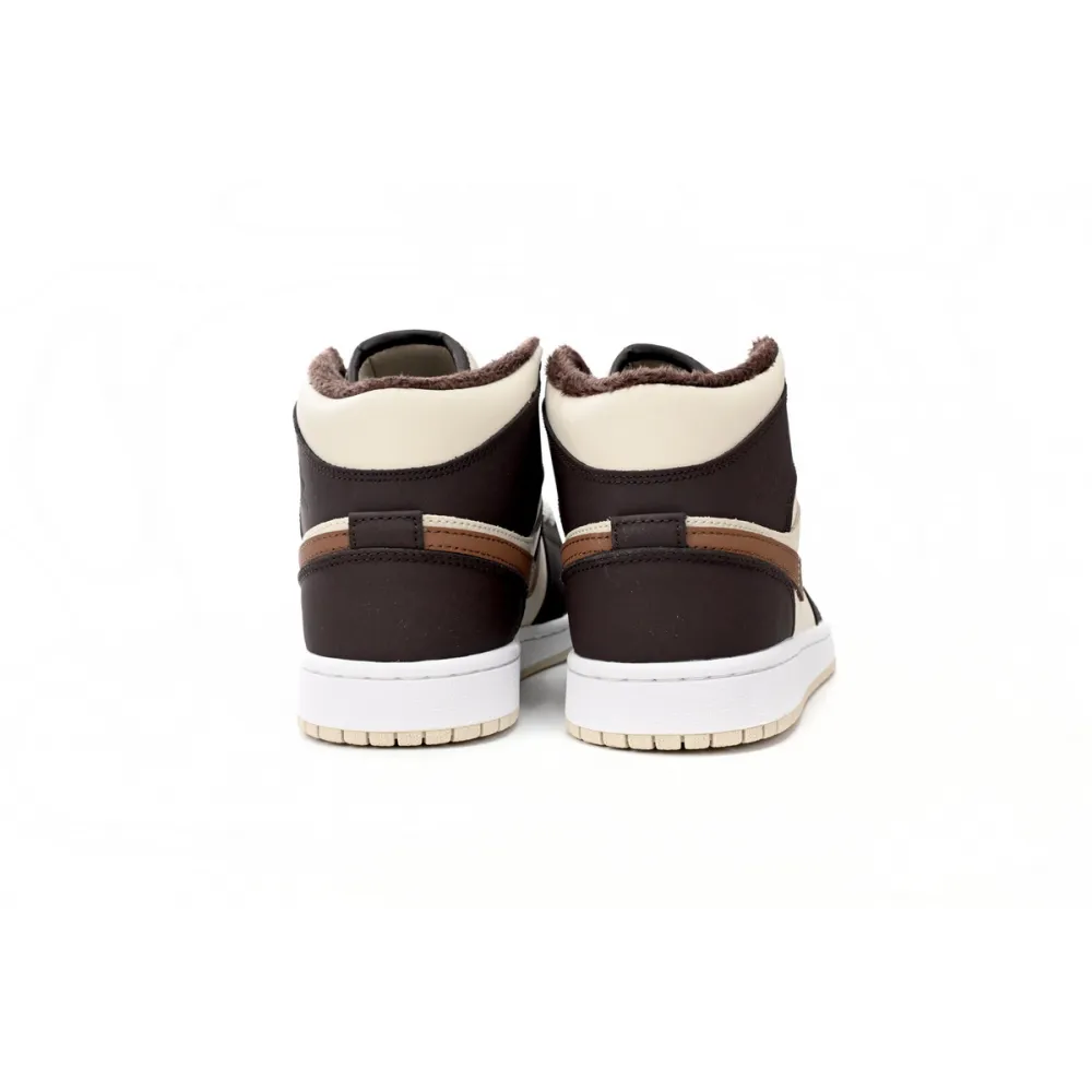Jordan 1 Mid SE Brown Basalt Oatmeal DO6699-200