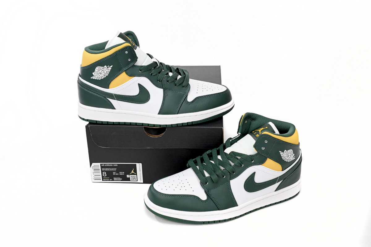 Jordan 1 Mid Sonics (2021) 554724-371