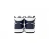 Jordan 1 Mid White Metallic Gold Obsidian (GS) 554725-174