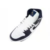 Jordan 1 Mid White Metallic Gold Obsidian (GS) 554725-174