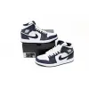 Jordan 1 Mid White Metallic Gold Obsidian (GS) 554725-174