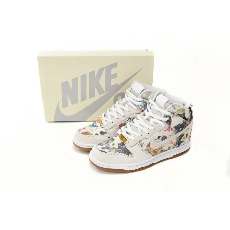 Nike SB Dunk High Supreme Rammellzee FD8779-100