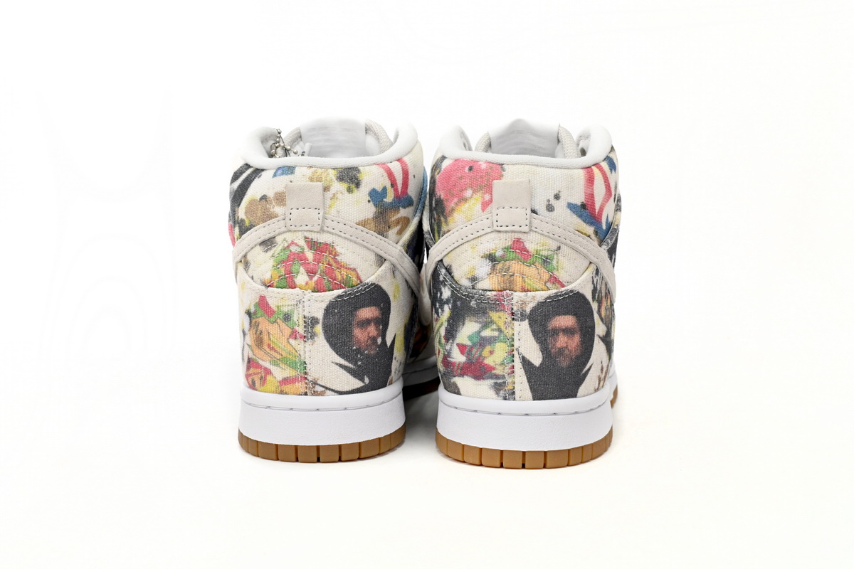 nike sb dunk high Sup*e rammellzee fd8779-100
