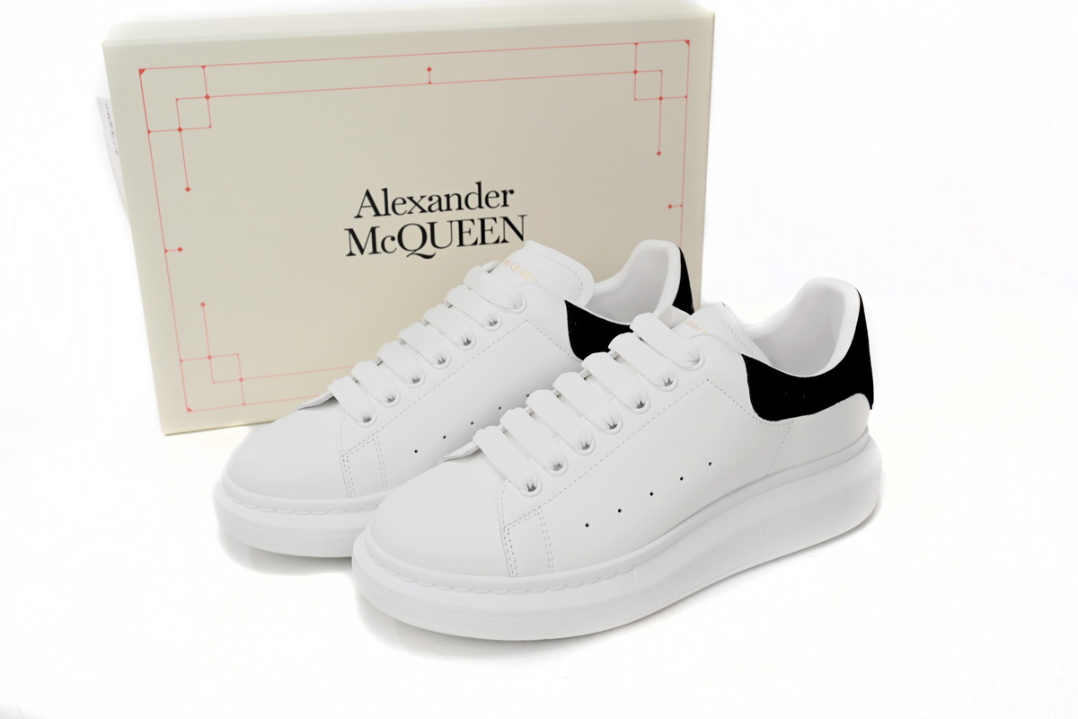 Alexander McQueen Sneaker Black Velvet 553680