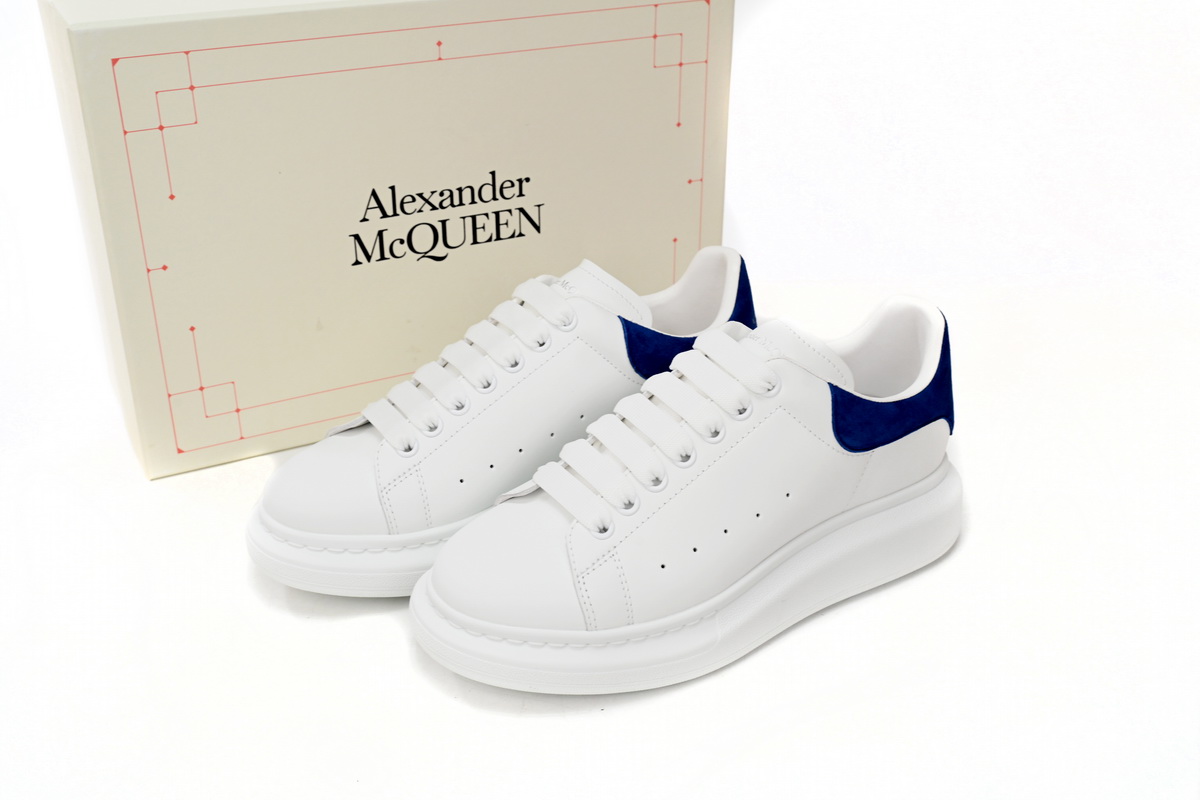 Alexander McQueen Sneaker Deep Dlue Velvet 553680