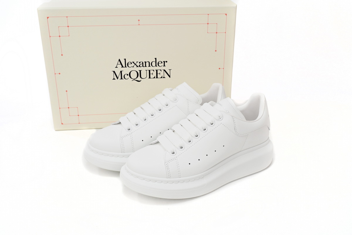 Alexander McQueen Sneaker White Paper 553770