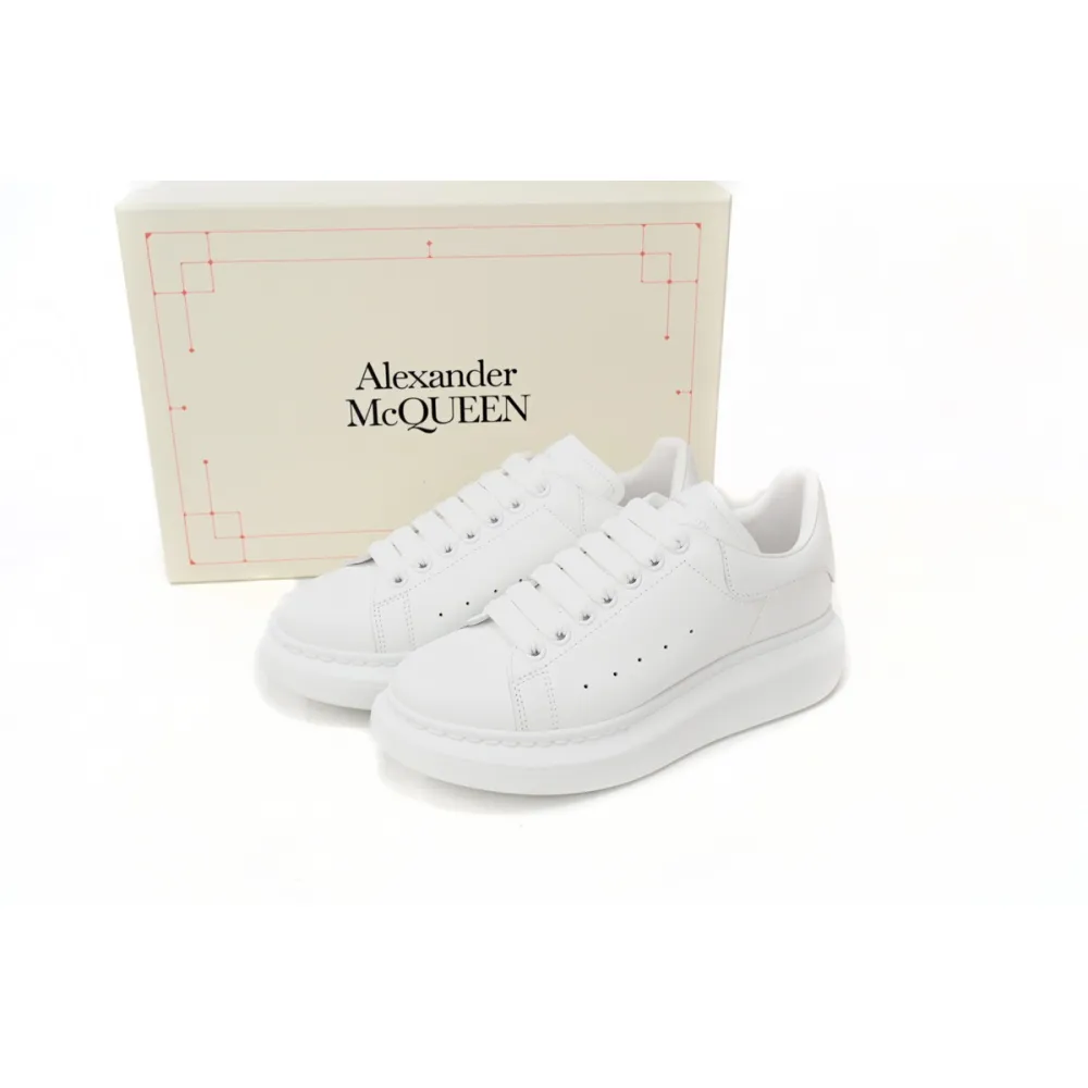 Alexander McQueen Sneaker White Paper 553770