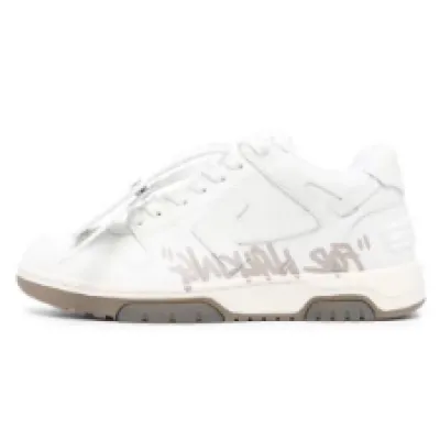 OFF-WHITE Out Of Office Beige Gray OMIA189 C99LEA00 30117 01