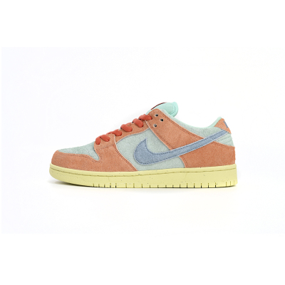 Nike SB Dunk Low Orange Emerald Rise DV5429-800 01