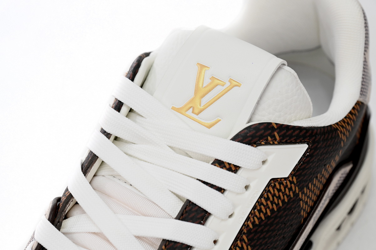 SALEOFF Louis Vuitton LV Trainer #54 Damier Ebene Multi Sneaker - USALast