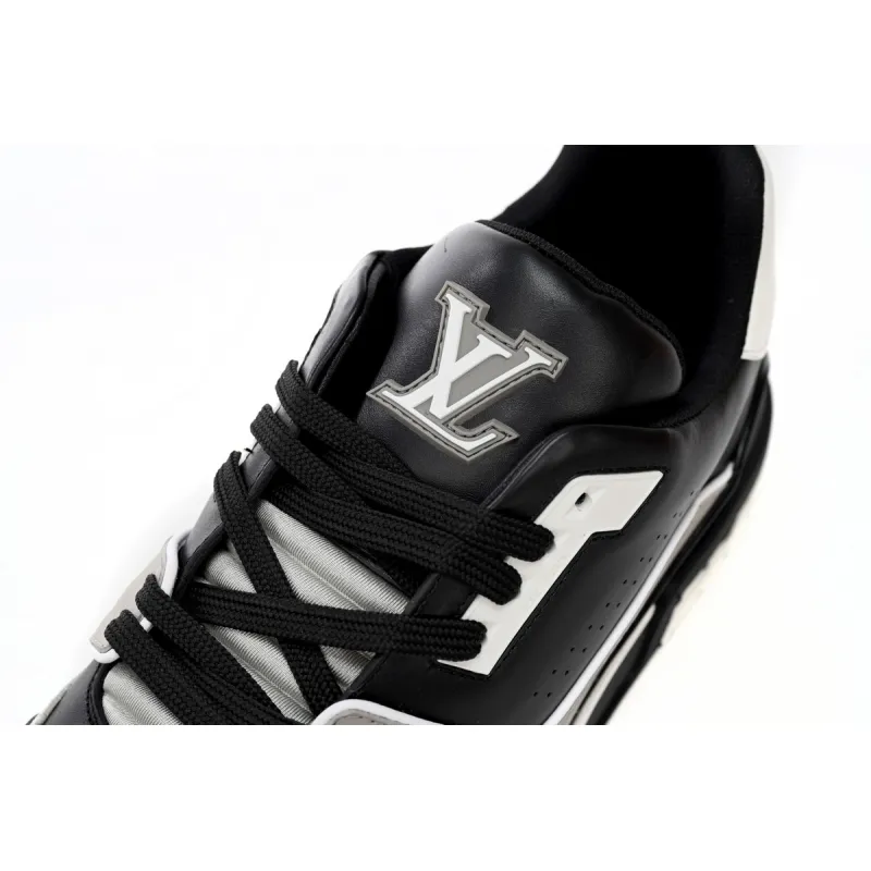 Louis Vuitton LV Trainer Black Grey White 1AAHS2