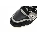 Louis Vuitton LV Trainer Black Grey White 1AAHS2