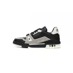 Louis Vuitton LV Trainer Black Grey White 1AAHS2