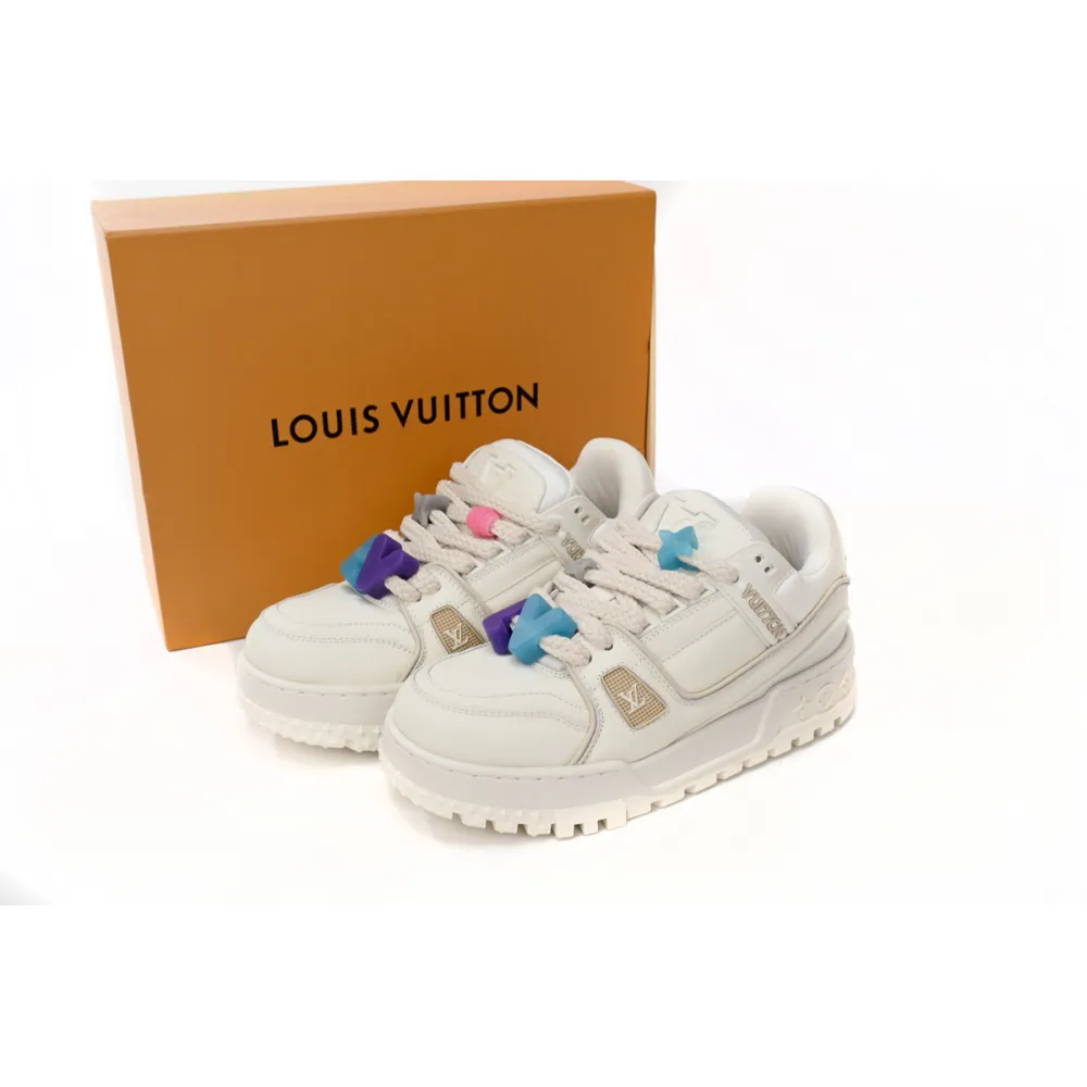 Louis Vuitton LV Trainer Maxi White 1AB8RK