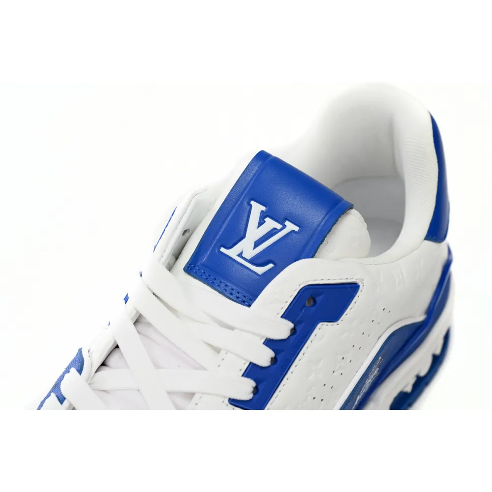 Louis Vuitton Trainer #54 Signature Blue White 1AANEV