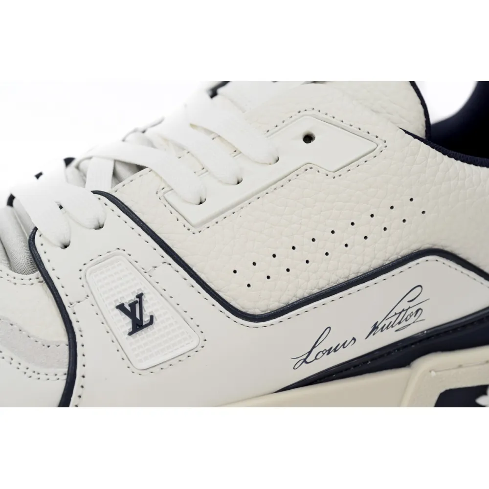 Louis Vuitton Trainer Marine White 1ABFA9