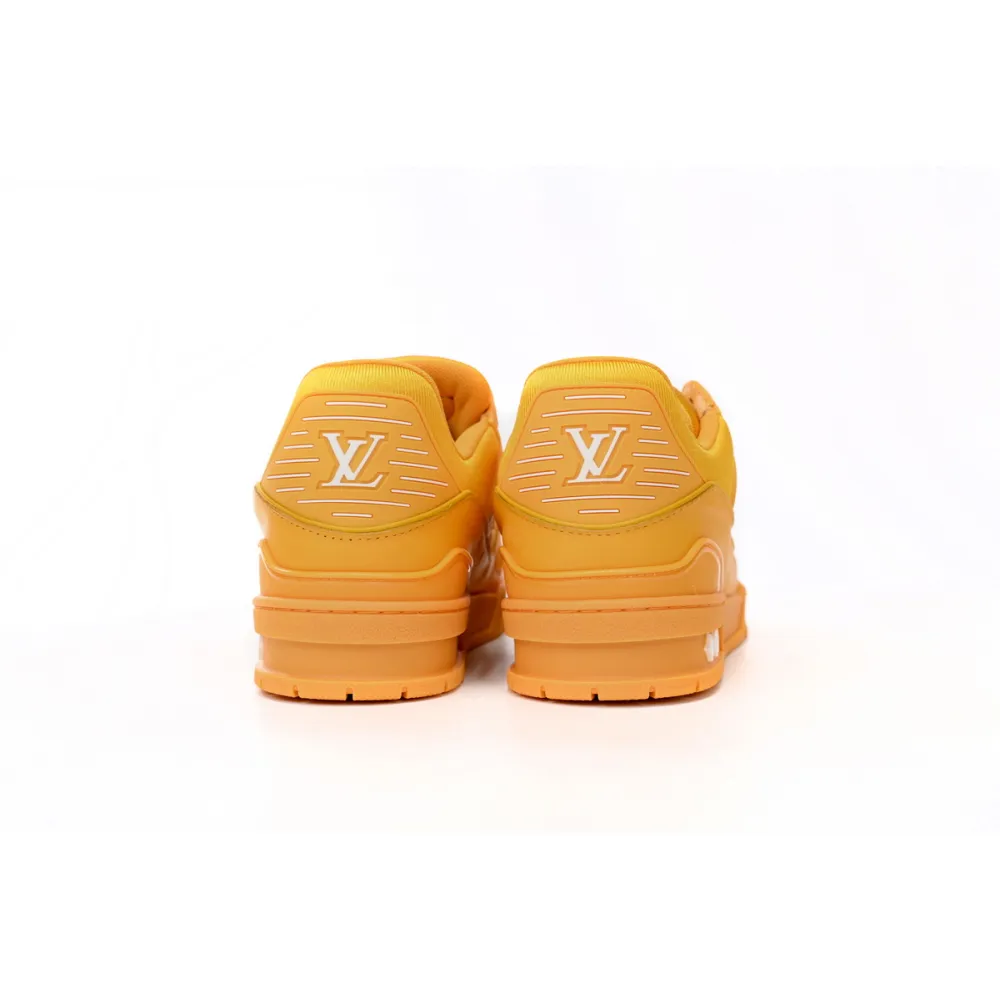 Louis Vuitton Trainer Yellow Embossed Monogram 1AARG0