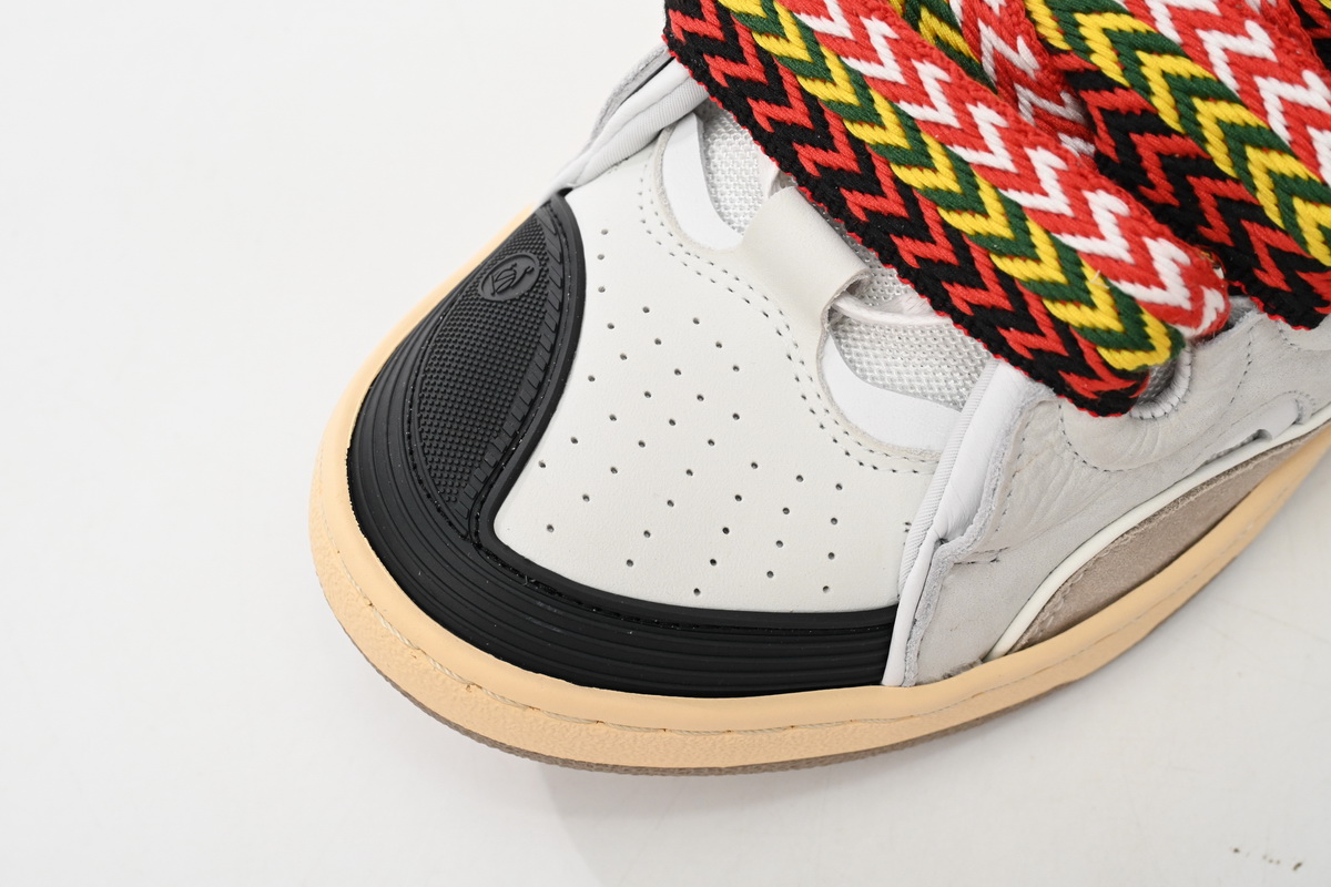 Lanvin Leather Curb White Ivory FM-SKRK11-DRAG-A2000