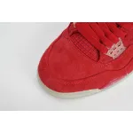 Air Jordan 4 Retro Wine red ink splashing 904282