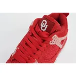 Air Jordan 4 Retro Wine red ink splashing 904282