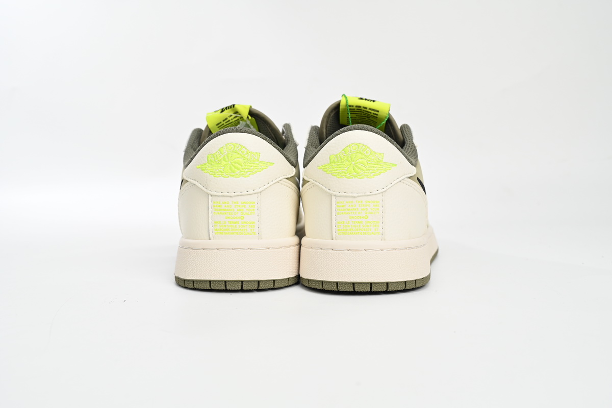 Air Jordan 1 Low Mustard Green AV3918-798